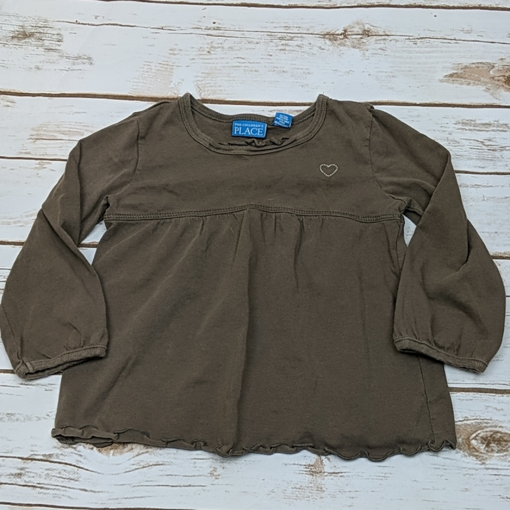 The Children's Place Brown Shirt 24 Months